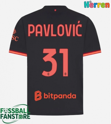 AC Milan Strahinja Pavlovic #31 Replik 3rd trikot 2026-27 Kurzarm